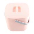 thumbnail image 2 of Mini lave-vaisselle portable avec arrêt automatique et port USB, idéal pour la cuisine et la maison, avec seau rose, 2 of 4