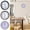 A1239, variante sur sdhkgrrt Moins de 5 $ 3 Pcs Horloge Murale, Horloge Murale Silencieuse Mode Créative, Horloge à Échelle Numérique pour Salon, Horloge Murale en Plastique de 9 Pouces, Horloge à Mouvement Quartz Silencieuse, Horloge Moderne pour Bureau à Domicile