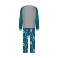 thumbnail image 3 of Christmas Holiday Christmas Family Pajamas Matching Sets, Matching Family Outfits Fun Matching Pjs, Perfect Holiday Outfits for the Whole Family (Blue), 3 of 4