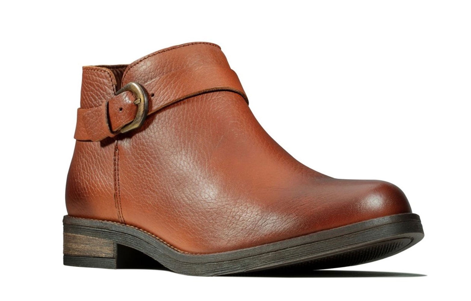 clarks tan leather boots