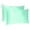 Bay Green Satin Pillowcase, variant on GypsieBlu 2 Pack Luxury Satin Pillowcases for Hair and Skin Standard Queen King Size Pillow Cases Covers Online
