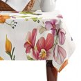 thumbnail image 4 of Spring Floral Hummingbird Table Cloth Waterproof Tablecloths, Pastoral Rustic Botanical Flowers Tablecloth Dining Table Cover for Kitchen Party Tabletop Outdoor, Rectangle Tablecloth 52x70 Inch, 4 of 9