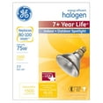 thumbnail image 2 of GE Lighting 62232 Energy-Efficient Halogen 75-Watt 90-watt replacement 1500-Lumen PAR38 Spotlight Bulb with Medium Base, 1-Pack, 2 of 3