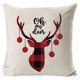 thumbnail image 3 of fundas de almohada navideñas, fundas de almohada navideñas suaves a cuadros, 3 of 5