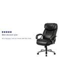 thumbnail image 5 of BizChair Big & Tall 500 lb. Rated Black LeatherSoft Executive Swivel Ergonomic Office Chair with Extra Wide Seat, 5 of 13