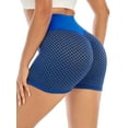 thumbnail image 1 of YouLoveIt High Waisted Bottom Shorts for Womens Butt Lift Ruched Yoga Hot Shorts Sports Gym Butt Lifting Workout Running Hot Leggings Shorts, 1 of 8