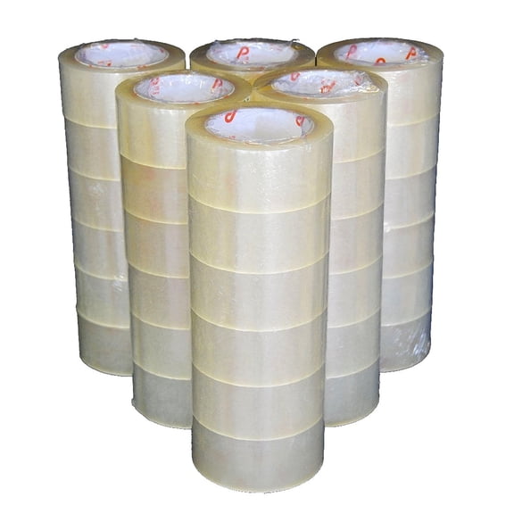 Tape Clear Packaging Shipping Tape, 2-Inches x 110 YDS, Pack of 36