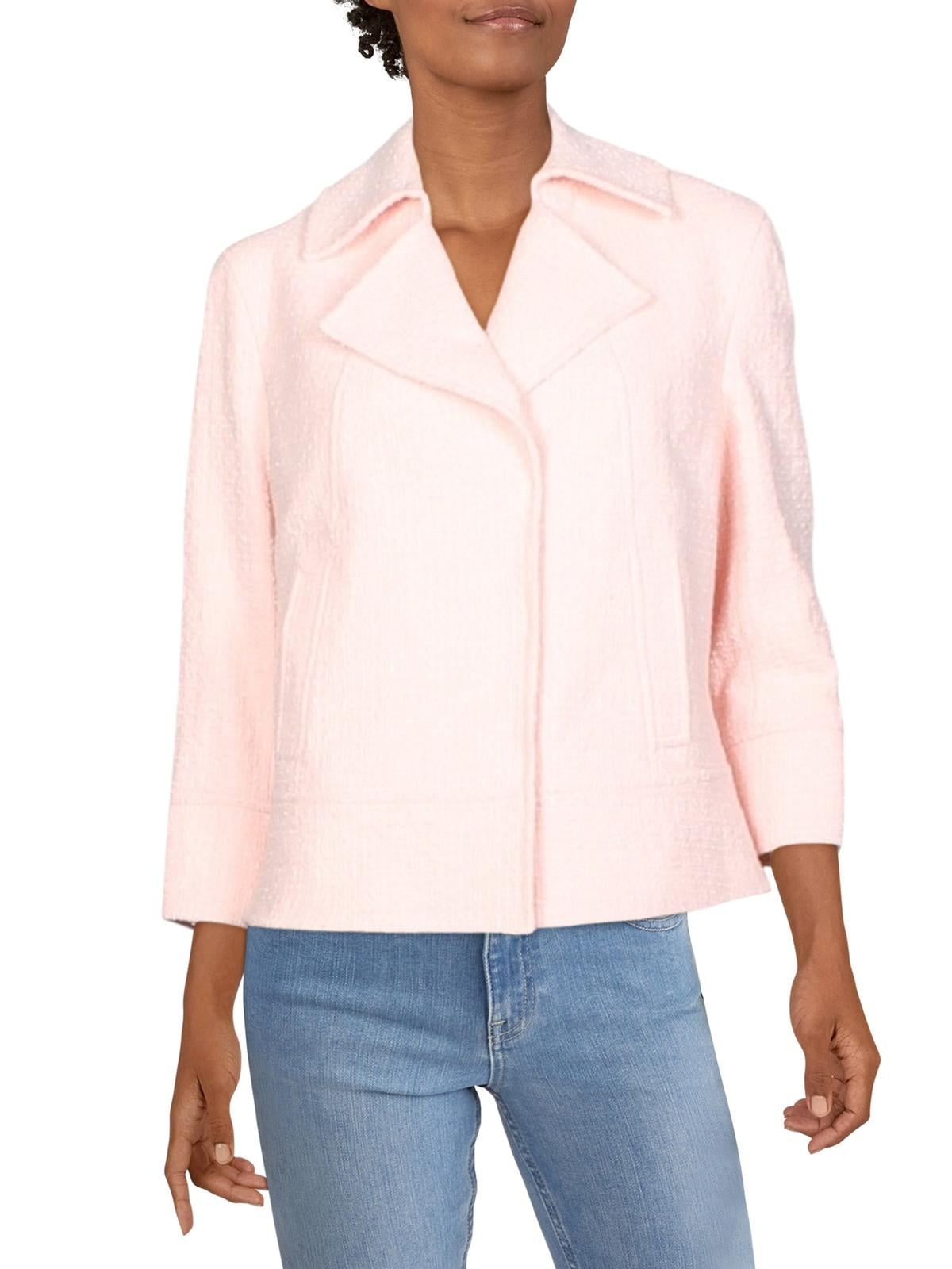 Anne Klein Womens Tweed Suit Separate Jacket