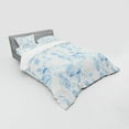 thumbnail image 3 of Ambesonne Spring Bedding Set 3 Pcs, Floral Dreamy Branch, Twin, Soft Blue White, 3 of 3