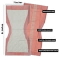 thumbnail image 3 of Almohadillas de maternidad Vally, superabsorbentes, contorneadas [paquete de 40], 3 of 9