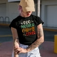 thumbnail image 2 of Dog Mother Coffee Lover - Puppy Mom, Parent or Owner, Military Green T-Shirt, 2XL, 2 of 5