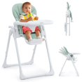 thumbnail image 1 of Trona plegable Ezebaby para bebés y niños pequeños, color verde, 1 of 7