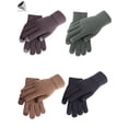thumbnail image 3 of PULLIMORE 4 Pairs Winter Warm Knit Gloves for Men Touchscreen Thermal Soft Lining Elastic Cuff Texting Gloves (4 Colors), 3 of 8