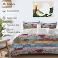 thumbnail image 4 of Vintage Floral Bedding 3 Piece Duvet Cover Set California King, Farmhouse Botanical Flowers Soft Microfiber Comforter Cover with Zipper Closure & Pillowcases, Wrinkle & FadeResistant Quilt Cover, 4 of 9