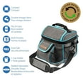 thumbnail image 4 of Ozark Trail 24 Can Soft Cooler, Vintage Fabric, Easy Access Lid, Insulated, Shoulder Strap Included, Grey Colour, Size: 24 Can., 4 of 7