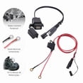 thumbnail image 3 of OPAL- Waterproof Motorcycle Usb Charger Sae To Usb Cable Adapter Socket Battery, 3 of 6
