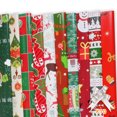 thumbnail image 4 of Christmas wrapping paper for children, adult green red and white for holidays, parties., 4 of 11