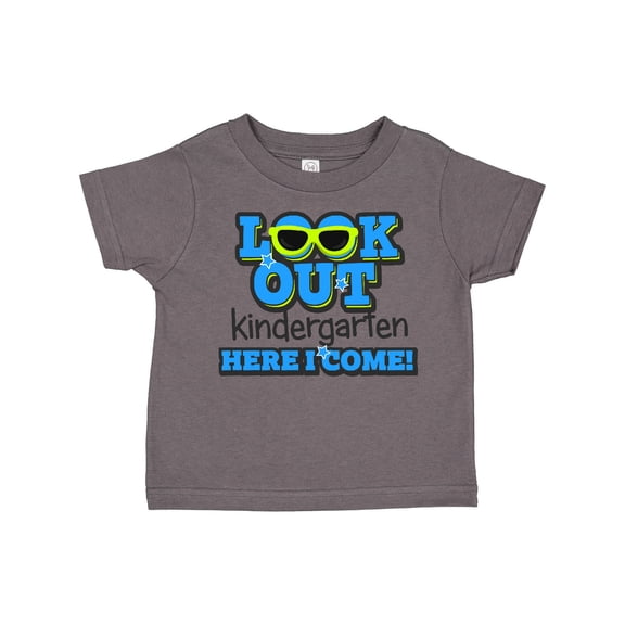 Inktastic Look out Kindergarten Here I Come Boys Toddler T-Shirt