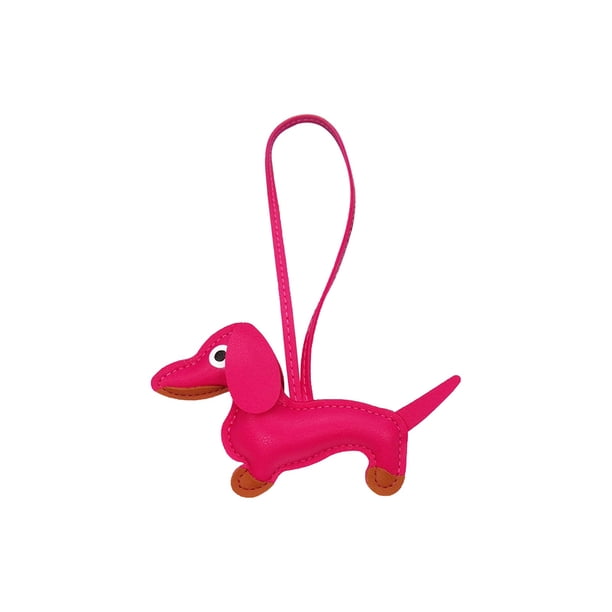 Bolsa decorativa de PU con forma de animal de dibujos animados para colgar, decoración para bolso, decoración para bolsa con forma de animal