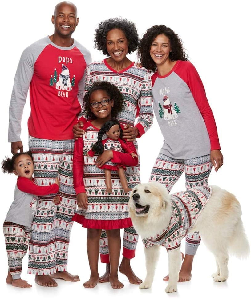 Matching Family Christmas Pajamas Boys Girls Snowman Pjs Toddler Kids
