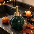 thumbnail image 6 of Halloween Soap Dispenser, Fall Pumpkin Soap Dispenser, Refillable Ceramic Lotion Soap Bottle for Hand Soap Dish Soap Shampoo Lotion Conditioner, 6 of 7