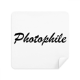 thumbnail image 1 of Stylish Word Photophile Glasses Cloth Screen Cleaner Suede Fabric 2 Pack, 1 of 2