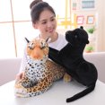 thumbnail image 5 of 1 pieza de simulación de tigre, leopardo, pantera, juguete de peluche, animales de peluche suaves, simulación de tigre blanco, jaguar, muñeca, regalo para niños, 5 of 5