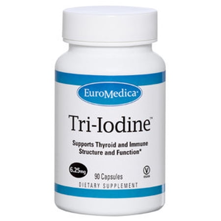 UPC 367703617905 product image for Euromedica, Tri Iodine 6.25 mg 90caps | upcitemdb.com