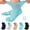 Assorted Color, variant on AMITOFO Bamboo Viscose Diabetic Socks for Women & Men, Wide Calf Socks with Non-Binding Loose Top,5 Pairs Diabetics Neuropathy Socks , Sizes 11-13
