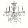 thumbnail image 5 of Worldwide Lighting Provence 4-Light Crystal Chandelier, 5 of 7