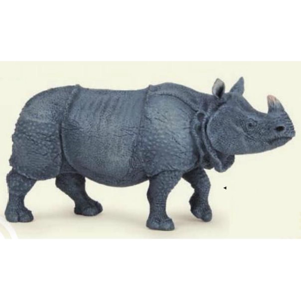 Papo Rano Indian Rhinoceros - Play Animal Figure by Papo Figures (50147 ...