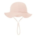 thumbnail image 4 of Coerni Toddler Bucket Hat Girl Hat Cap Girls Boys Spring Autumn Outdoor Shade Solid Color Sunscreen Hat Fisherman Hat 3-12 Months, 4 of 4