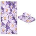 thumbnail image 7 of Coolnut Cute Daisy Bathroom Towel Set Absorbent Soft 3-Piece Bath Towel Hand Towel Washcloth Decorative Towels for Bathroom Gym Hotel Beach Swimming Pool Washcloth Gift, 7 of 7