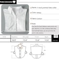 thumbnail image 5 of Camicover  Cotton Classic Detachable Dickey Collar Half Shirts Blouse False Collar Top for Women Girls Outfits, 5 of 7
