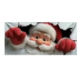 thumbnail image 2 of Uxgjfwu Christmas Garage Door Cover, Santa Claus Design Large Door Decoration, Weather-Resistant Holiday Display for Outdoor Decor, 2 of 5