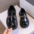thumbnail image 2 of NOKIO Children'S Elegant Loafers Girls Single Shoes Bowknot First Shoes Buckle Strap Toddler Soft Bottom Breathable Princess Shoes Boys' And Girls' Stylish Slip-On Loafers, 2 of 8