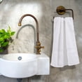 thumbnail image 2 of PiccoCasa 750GSM 100% Cotton Hand Towel for Bathroom, Set of 2 White, 2 of 7