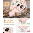 thumbnail image 2 of Dinosaur illustration Clear Case for iPhone 13 Mini,Aesthetic Art Design Case for Men Women,Unique Soft Transparent TPU Bumper Case Cover, 2 of 5