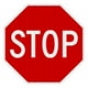 Photo 1 of Stop Sign Street Road Sign 30 x 30. A Real Sign. 10 Year Warranty. 3M High-Intensity Prismatic Reflective Sheeting.