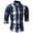 Blue, variant on Ketyyh-chn99 Tshirt for Men Fall Clothes Men's Fashion Long Sleeve Plaid Button Down Shirts Casual Dress Shirt Red,XL