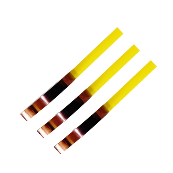 3 Rolls - Tapes Master 1 Mil 1/2 inch x 36 Yds Kapton Tapes - Polyimide High Temperature Tapes