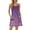 Purple, variant on MGCWSH Nightgowns for Women Cotton Sleepwear Spaghetti Strap Sleepshirt Sleep Dress with Pockets Green L