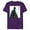 Purple, variant on Star Wars Darth Vader Color by Numbers Sketch - Short Sleeve Blended T-Shirt for Adults - Customized-Yellow