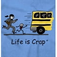 thumbnail image 2 of Running Missing School Bus Unlucky Women's Plus Size Graphic Tee Brisco Brands 3X, 2 of 4