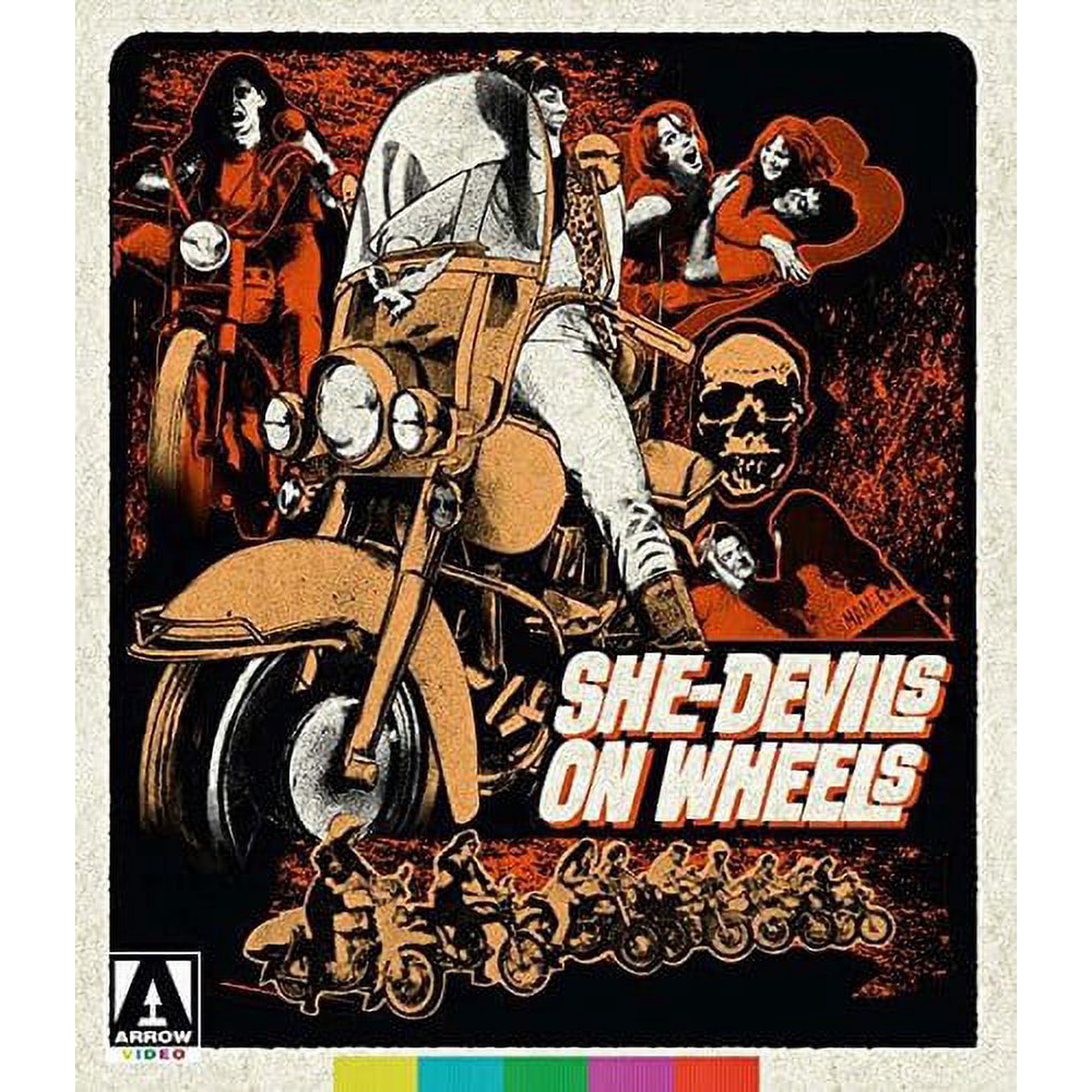 She-Devils on Wheels (Blu-ray) Arrow Video Horror