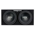 thumbnail image 1 of Open Box MTX 12-Inch 1200-Watt Car Audio Dual Loaded Subwoofer Box Enclosure, 1 of 9