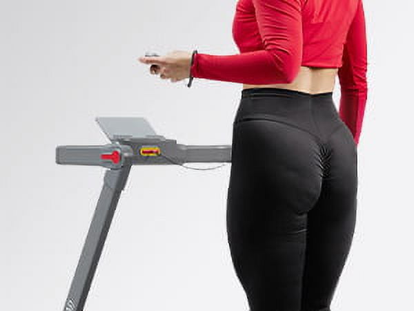 Sunny Health & Fitness Treadpad™ HELIUS LITE Premium Walk + Run Treadmill w Ultra Quiet Brushless Motor w Smart Bluetooth & FREE SunnyFit® App - SF-T722051
