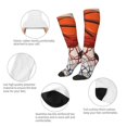 thumbnail image 4 of Bingfone Compression Socks for Women and Men Long Socks for Running Athletic Cycling Nurse-Basketball Shot, 4 of 8