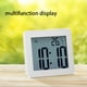 thumbnail image 4 of Billuyoard Reloj despertador LCD Digital para cocinar y hornear, termómetro para dormitorio, mesita de noche, cronómetro con batería de 24 Decoración del hogar Verde oscuro, 4 of 6