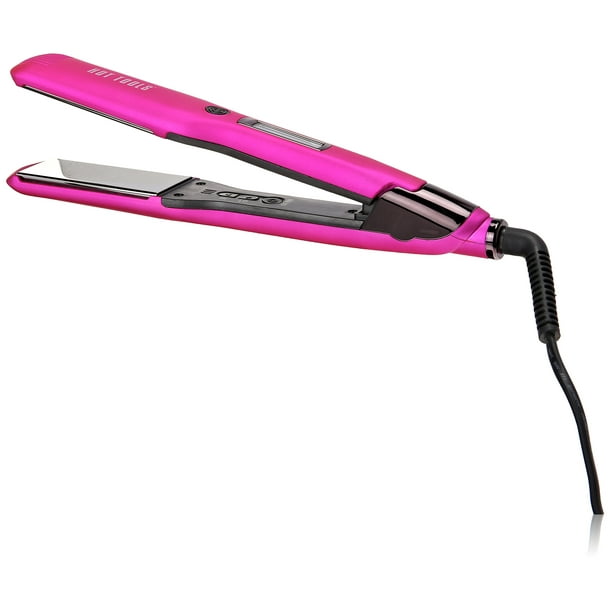 Hot Tools Plancha alisadora digital de titanio profesional Fabulous Fuscia de 1,5 pulgadas